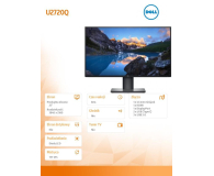 Dell 27'' U2720Q 210-AVES Czarny - 1463526 - zdjęcie 12